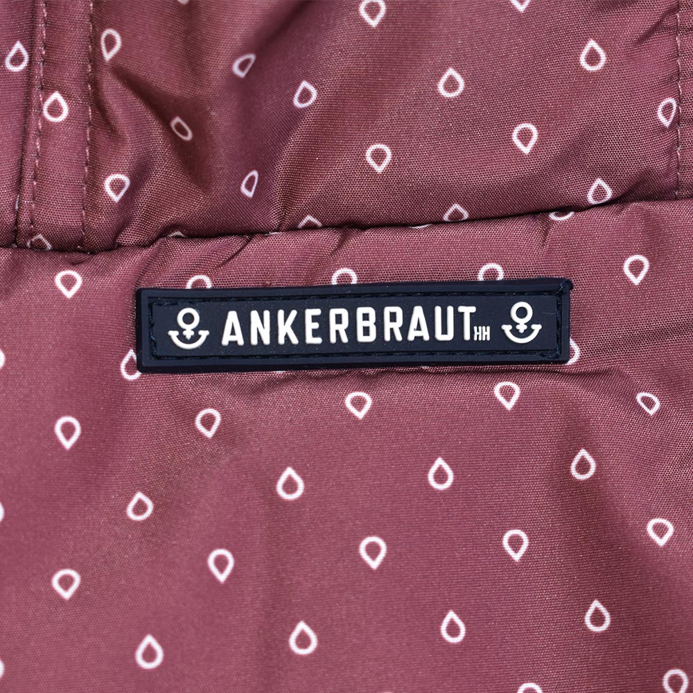 Ankerbraut ANKERBRAUT Weste "Hab´keinen Bock mehr, bin zaubern 2" Rose Brown Detail