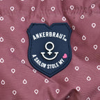 Ankerbraut ANKERBRAUT Weste "Hab´keinen Bock mehr, bin zaubern 2" Rose Brown Detail