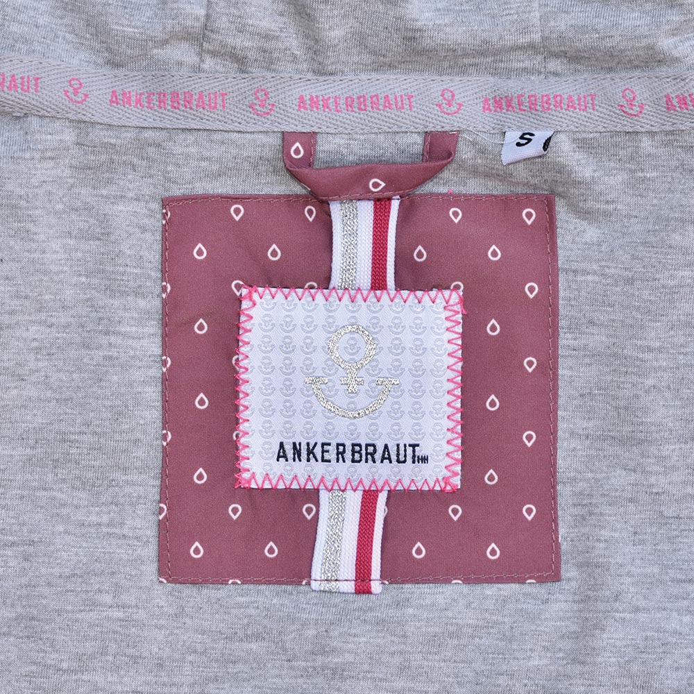 Ankerbraut ANKERBRAUT Weste "Hab´keinen Bock mehr, bin zaubern 2" Rose Brown Detail