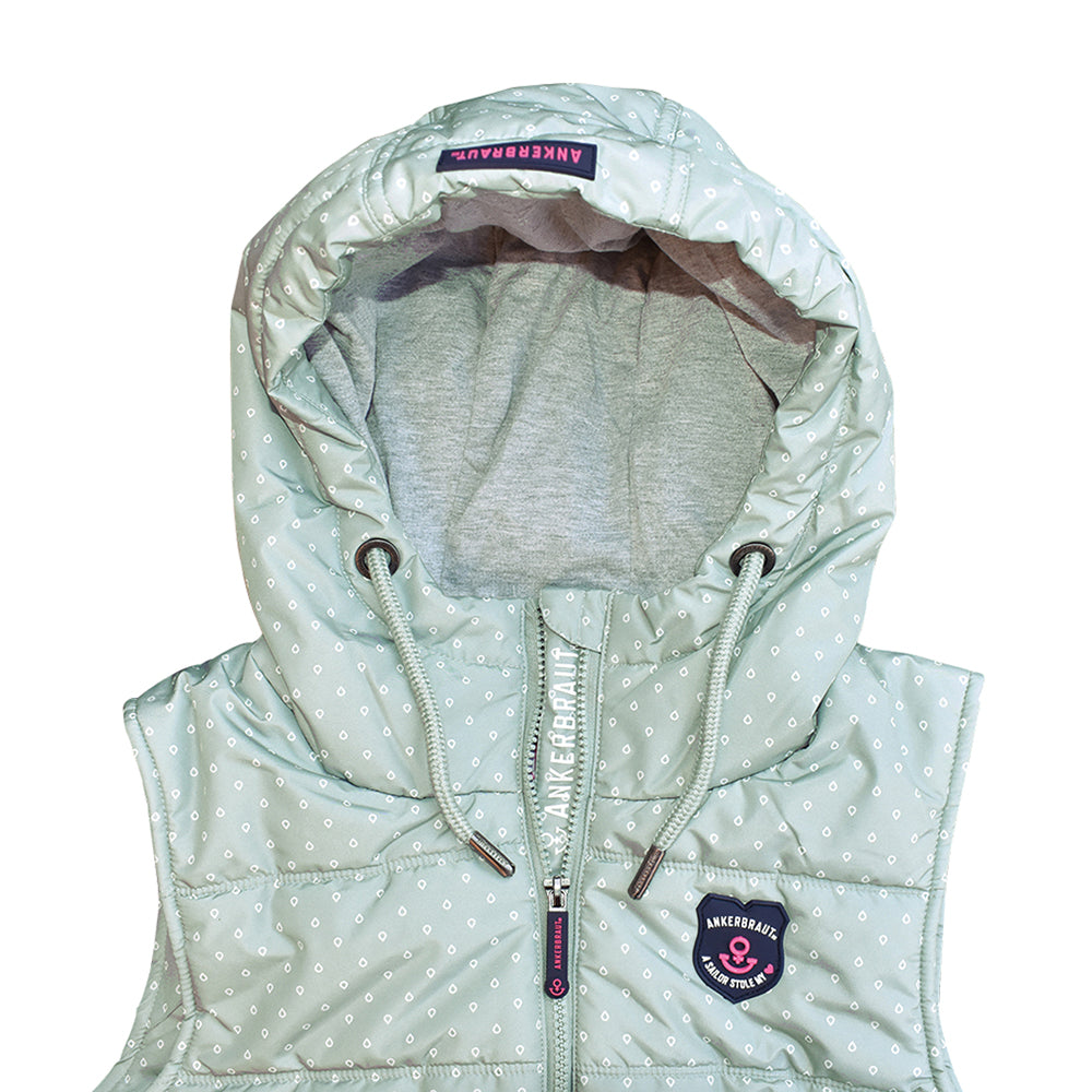 Ankerbraut ANKERBRAUT Weste "Hab´keinen Bock mehr, bin zaubern 2" Slate Gray Detail