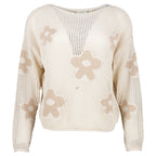 Cream Beige-Flower