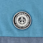 Streifen China Blue