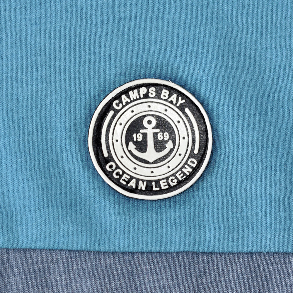 Streifen China Blue
