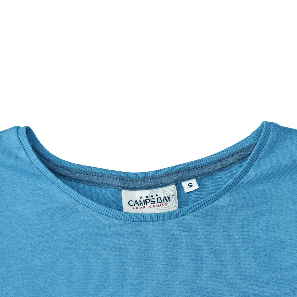 Streifen China Blue