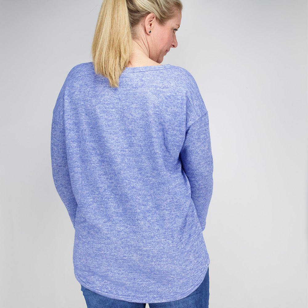 Azure Blue Marl