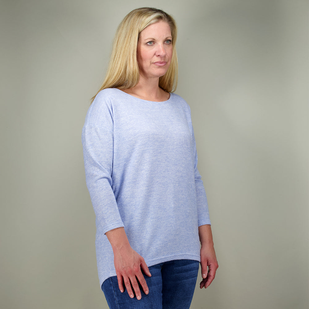 Soft Blue Marl
