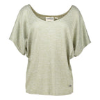CAMPS BAY Strick-Shirt „Vivien“ in Khaki Marl, Vorderansicht