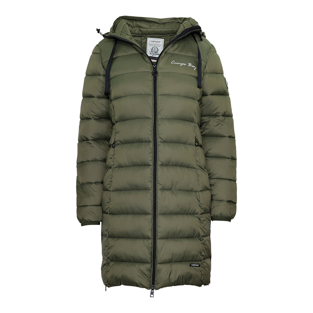 CAMPS BAY Steppmantel „Juna“ in Olive Night