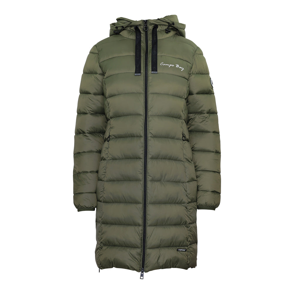 CAMPS BAY Steppmantel „Juna“ in Olive Night