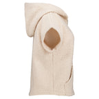 Küstenzauber Teddy-Weste Erika – Beige