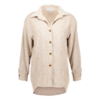 Küstenzauber Cordbluse Juliana 2 – Beige