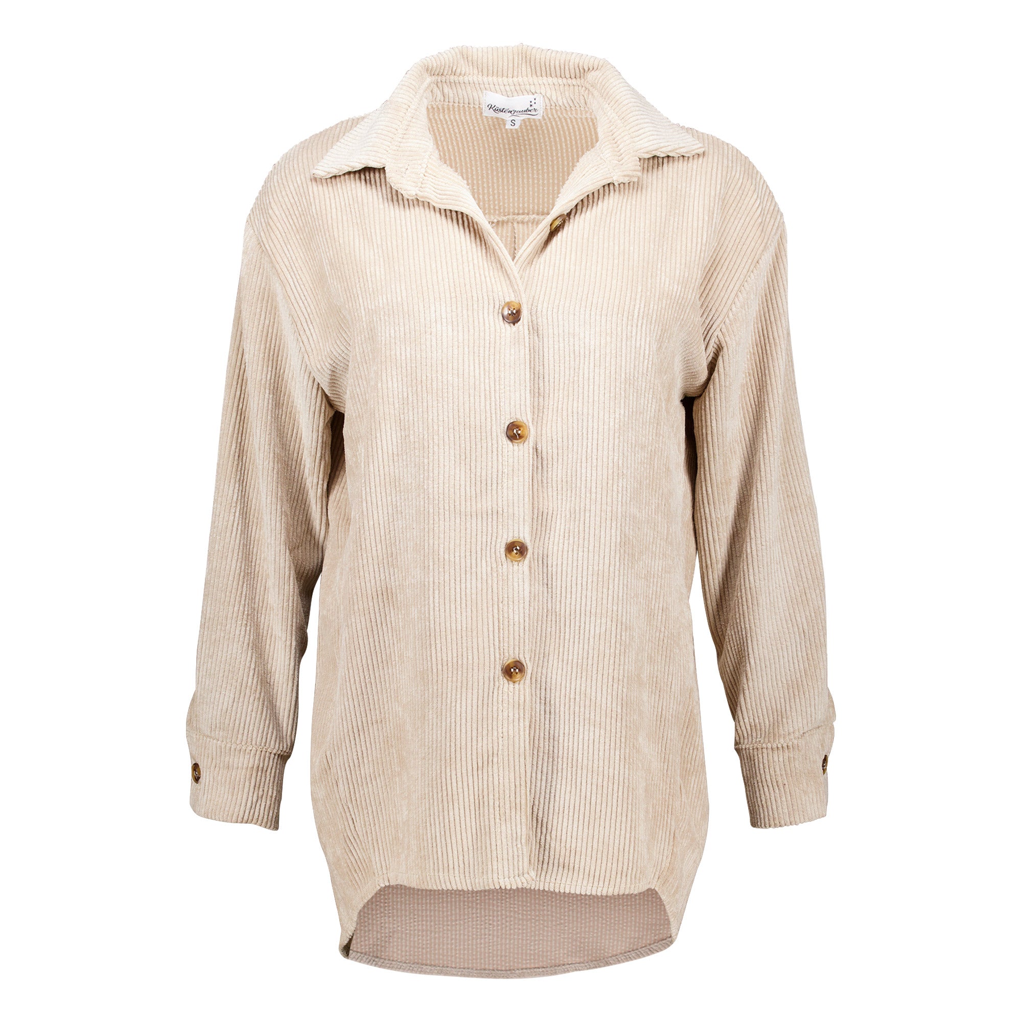 Küstenzauber Cordbluse Juliana 2 – Beige