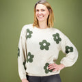 Beige-Khaki-Flower