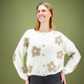 Küstenzauber Strickjacke Taraneh – Offwhite