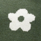 Khaki-Offwhite-Flower