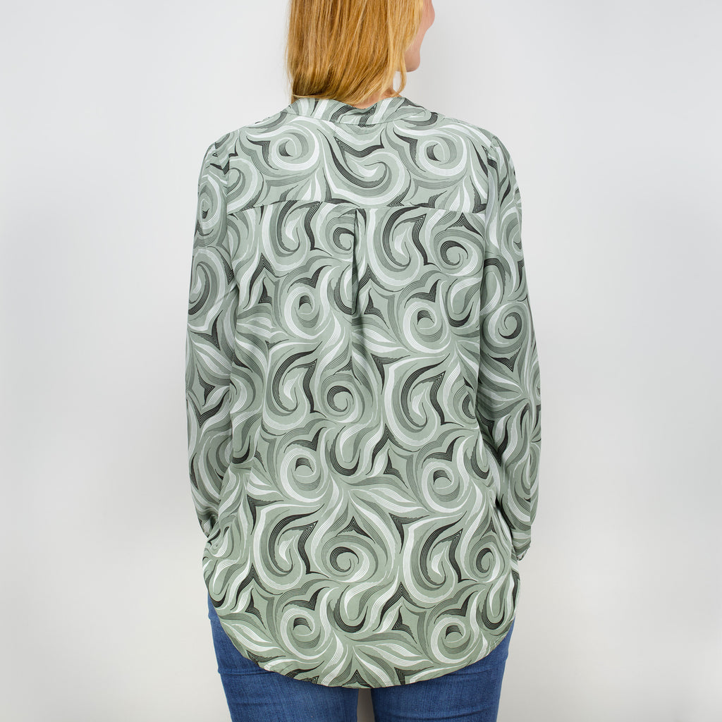 Küstenzauber Bluse KÜ-Timea – Khaki
