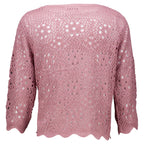 Rock You Day Strickpulli "RYD-Altynai" Blossum Rose
