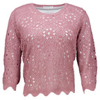 Rock You Day Strickpulli "RYD-Altynai" Blossum Rose
