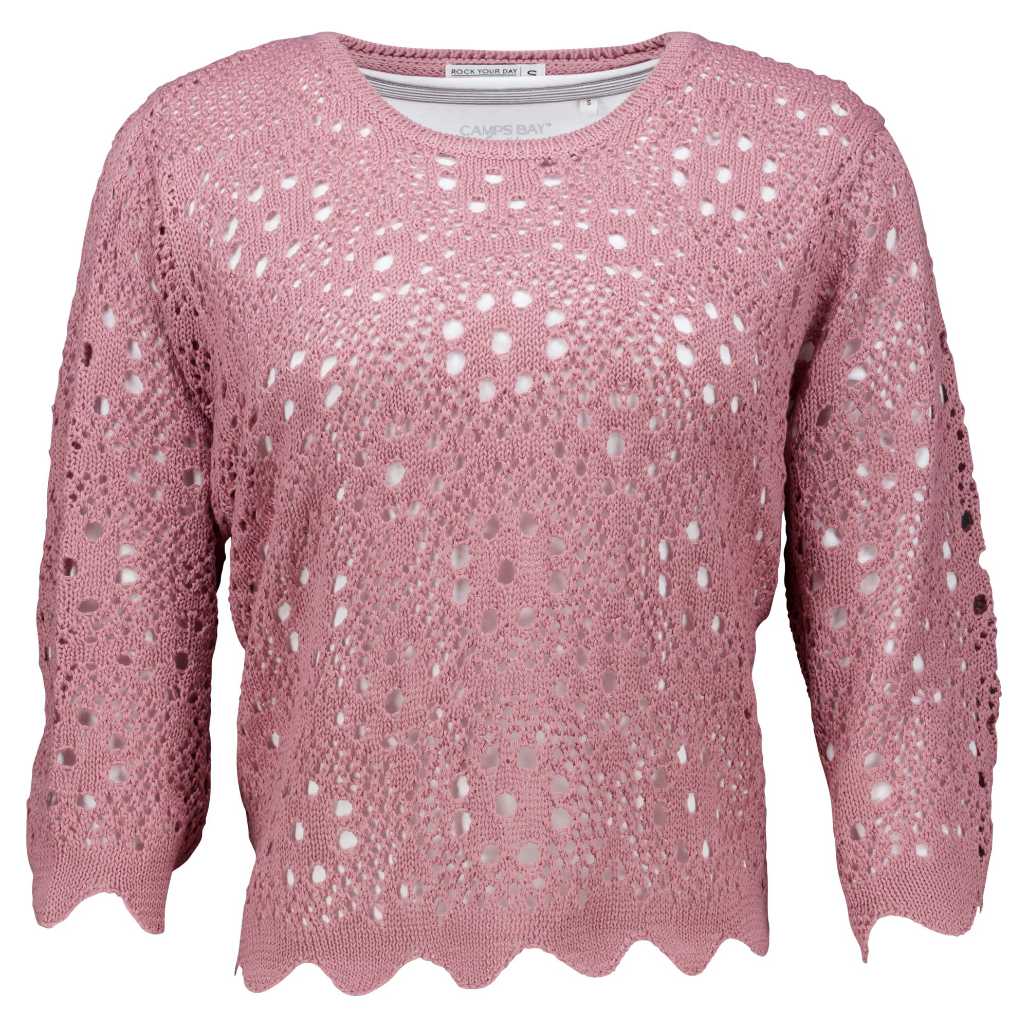 Rock You Day Strickpulli "RYD-Altynai" Blossum Rose