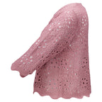 Rock You Day Strickpulli "RYD-Altynai" Blossum Rose