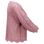 Rock You Day Strickpulli "RYD-Altynai" Blossum Rose