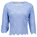Rock You Day Strickpulli "RYD-Altynai" Pearl Blue