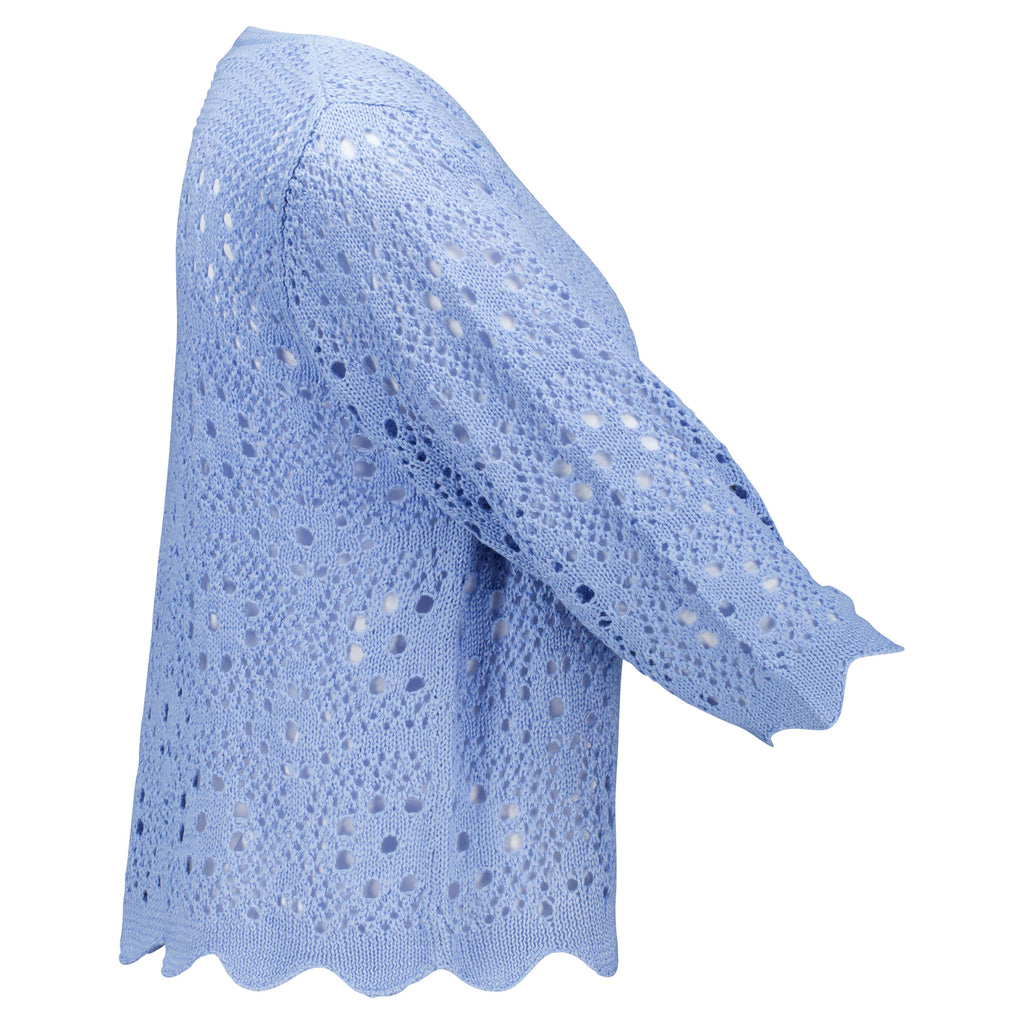 Rock You Day Strickpulli "RYD-Altynai" Pearl Blue
