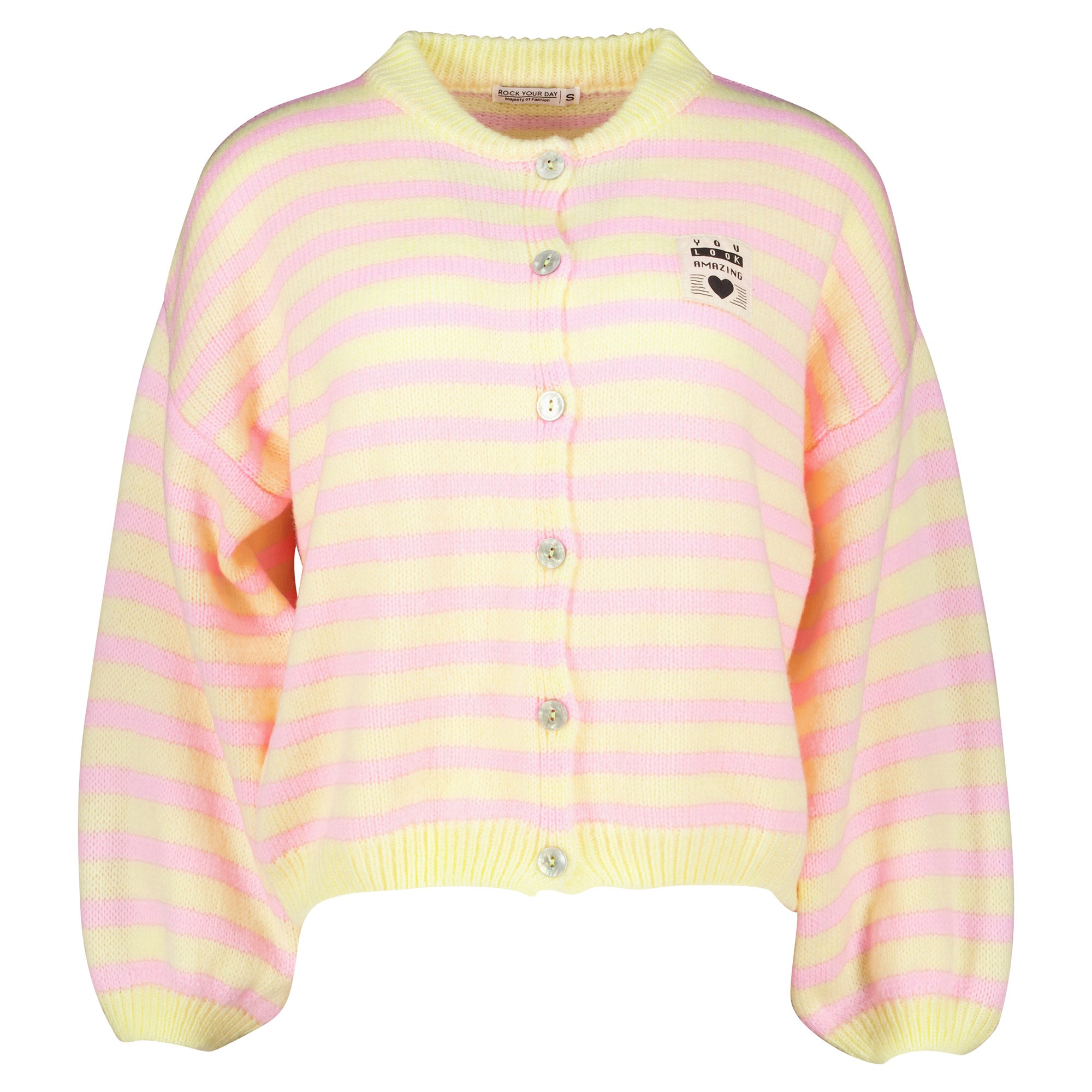 Yellow-Pink-Stripe