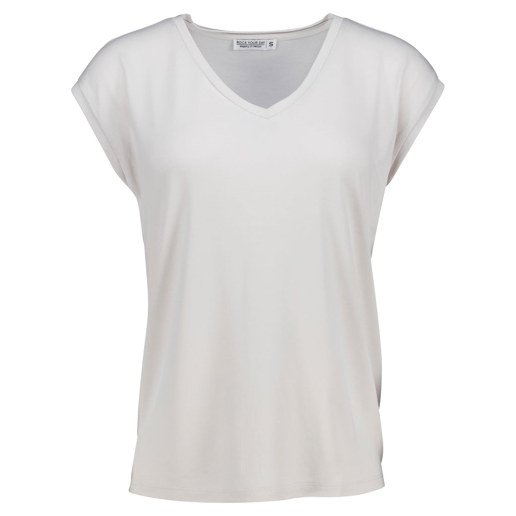 Rock Your Day T-Shirt RYD-Hailey 2 Greige Front