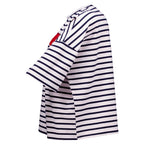 Rock Your Day Shirt "RYD-Zhanneta" Offwhite-Navy-Stripe