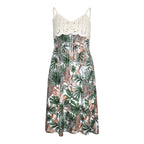 Rock Your Day Kleid "Kana" Offwhite Palm