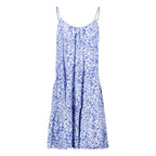 Rock Your Day Kleid "RYD-Albina" Offwhite Flower Blau