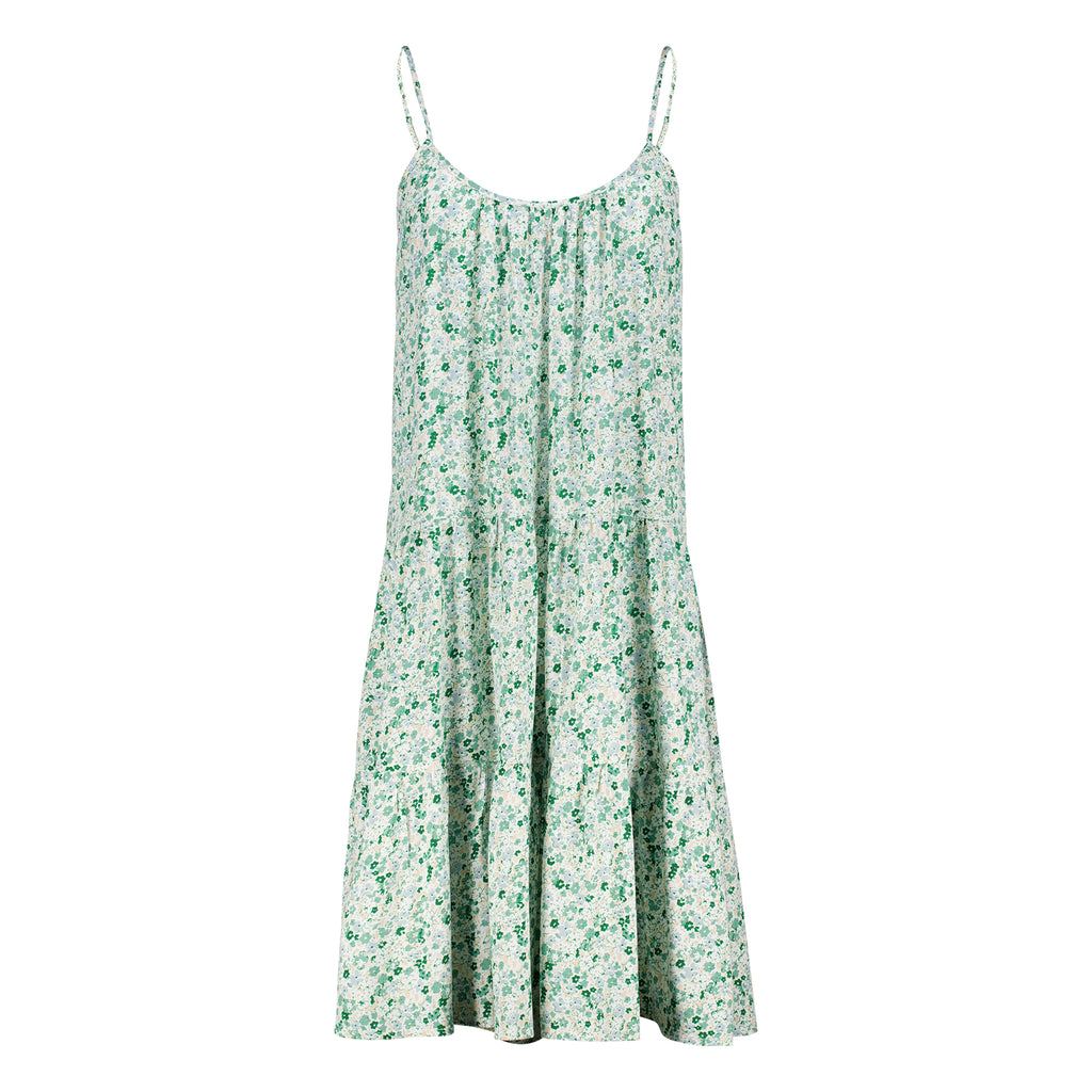 Rock Your Day Kleid "RYD-Albina" Offwhite Flower Grün