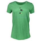 Rock You Day T-Shirt "RYD-Janine 2" Vibrant Green Melange