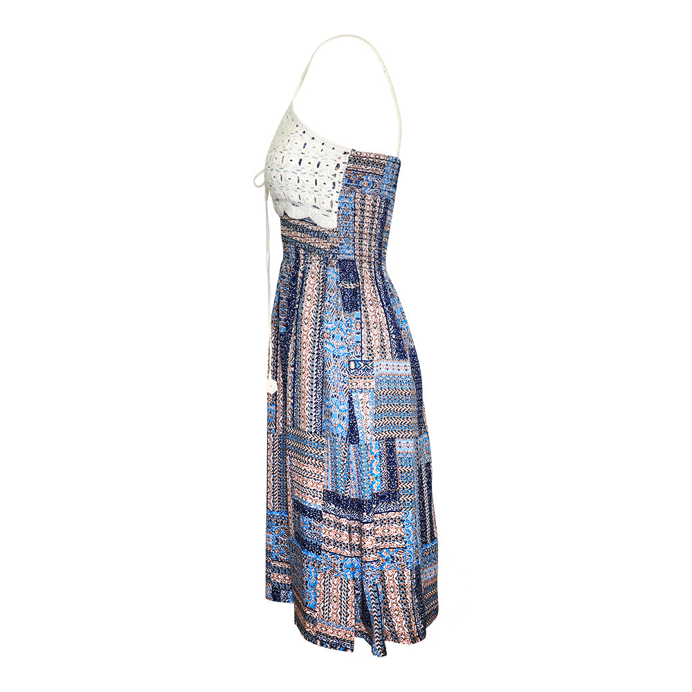 Rock Your Day Kleid "Kana" Blue Diverse