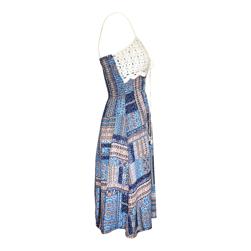 Rock Your Day Kleid "Kana" Blue Diverse