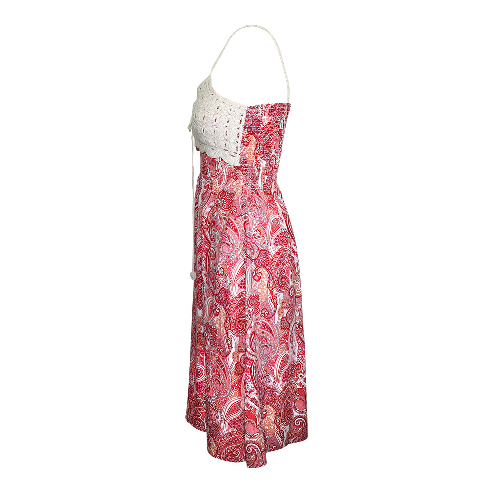Rock Your Day Kleid "Kana" Pink Paisley