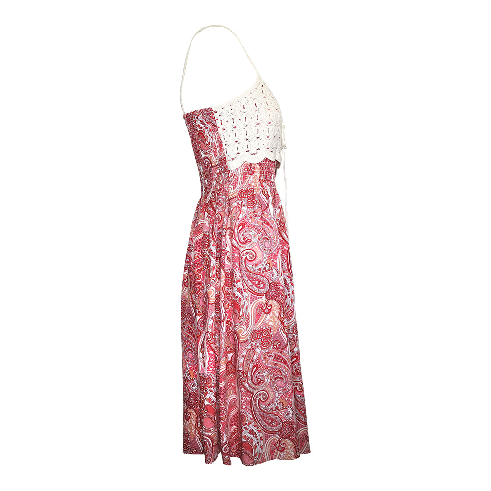Rock Your Day Kleid "Kana" Pink Paisley