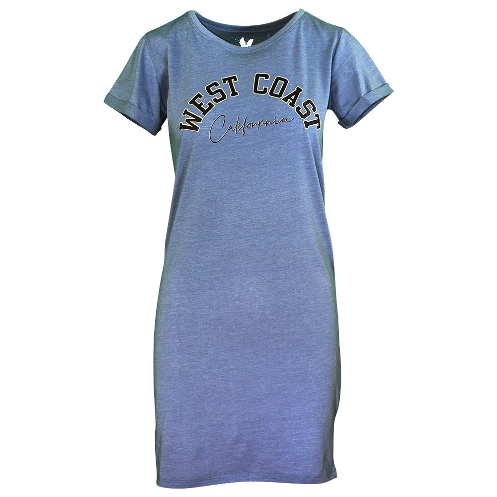 Rock Your Day T-Shirt-Kleid "Elena" Infinity Melange