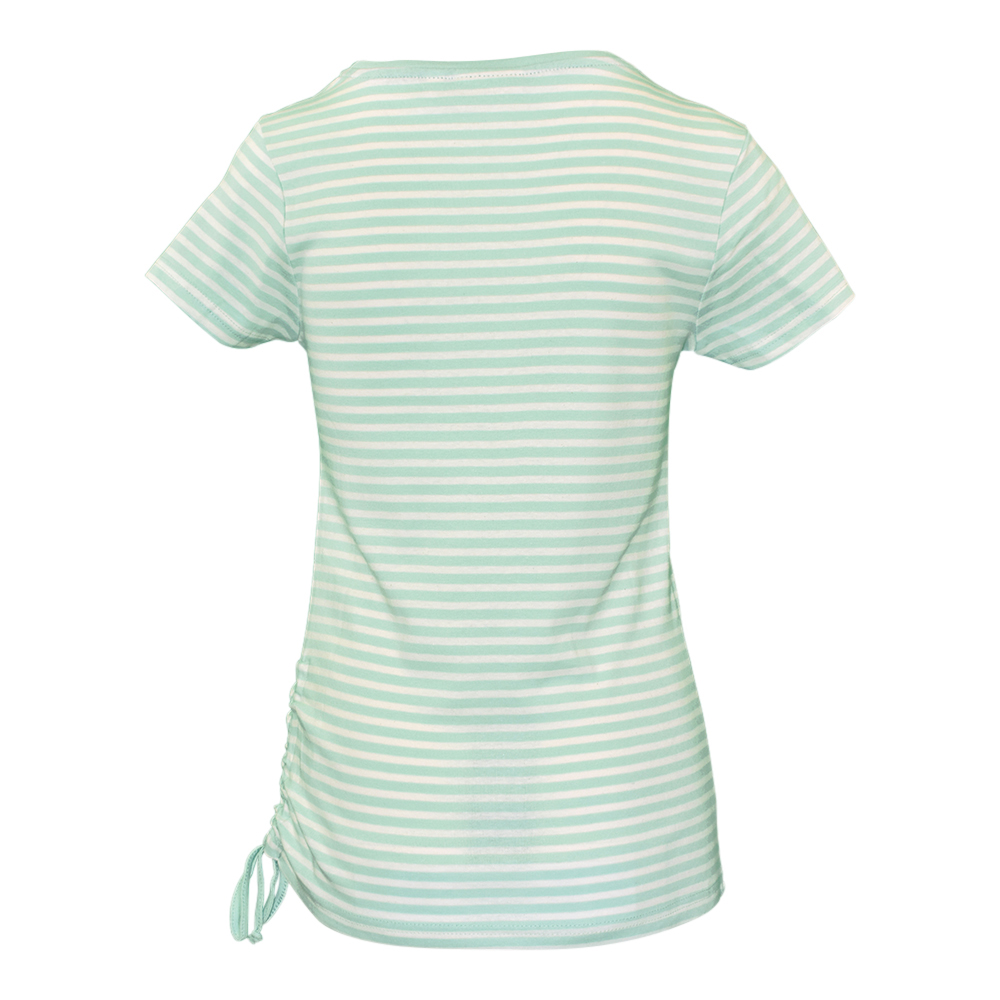 Weibliches Model mit CAMPS BAY T-Shirt in Harbour Grey